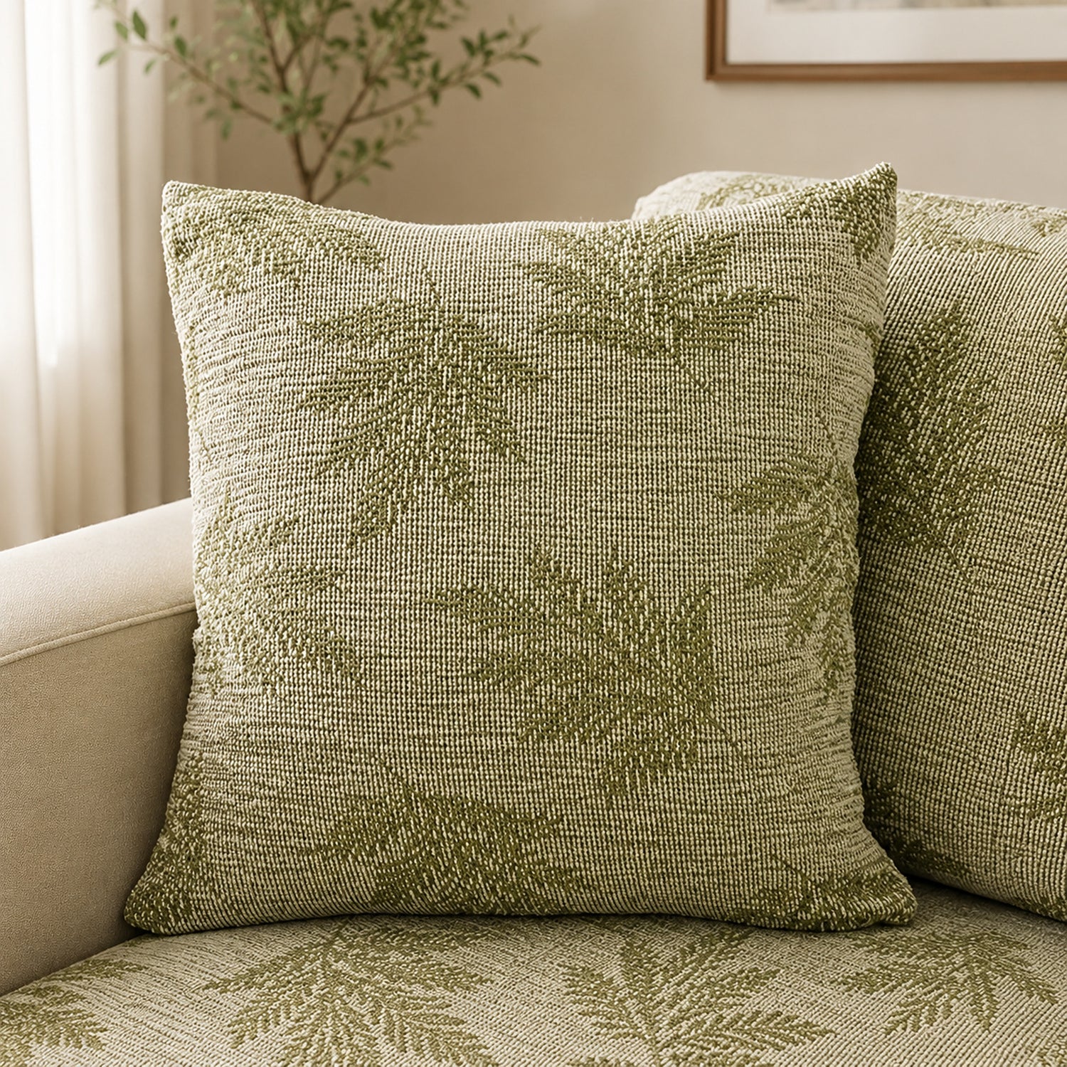 Stretch Chenille Sofa Protector | Full-Coverage Scratch-Resistant Cover