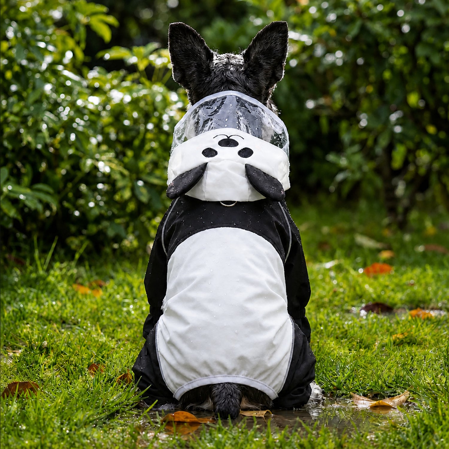 Animal Character Dog Raincoat | Waterproof | Hooded Full-Coverage Design