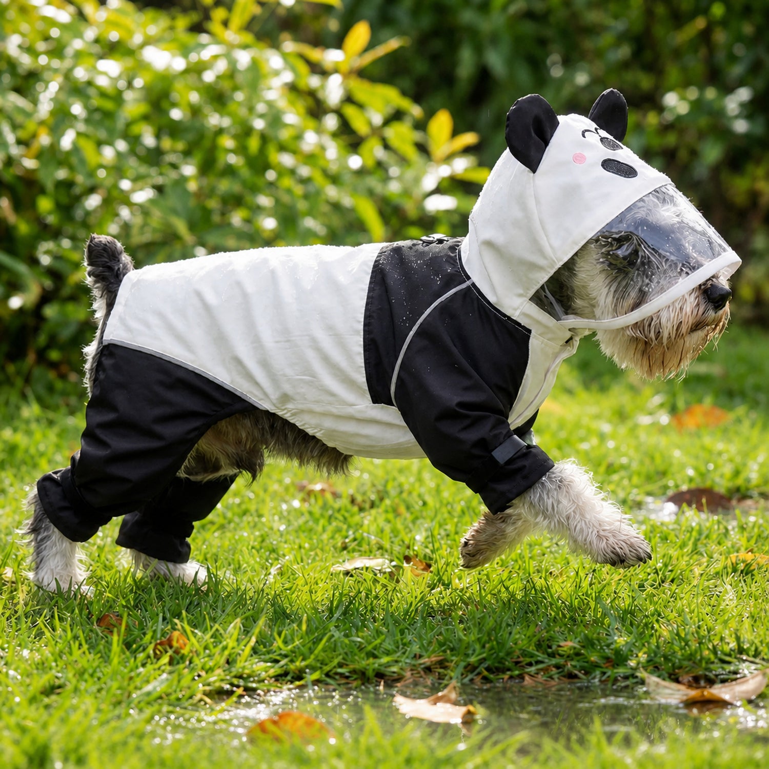 Animal Character Dog Raincoat | Waterproof | Hooded Full-Coverage Design
