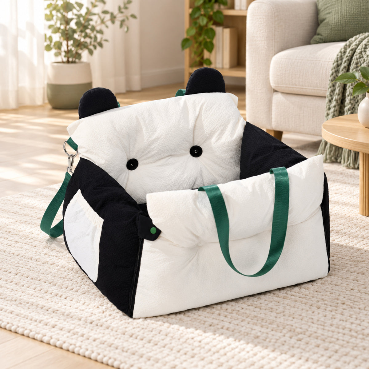 Animal Pet Car Seat & Bed for Small Dogs & Cats