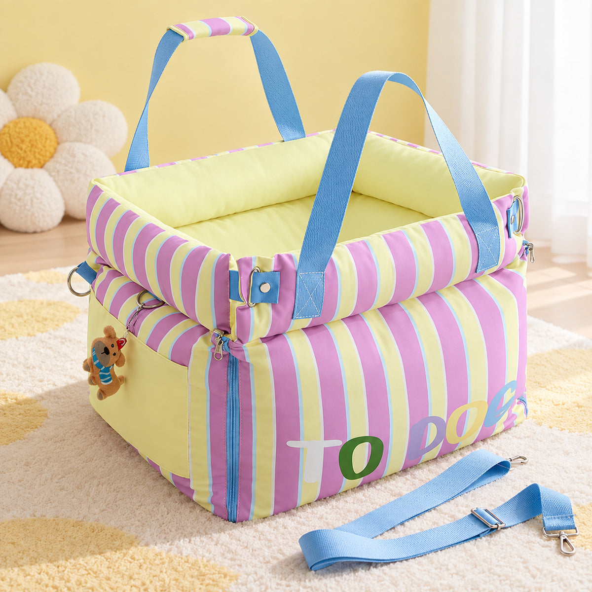 Joyride Dog Car Seat & Pet Carrier | Waterproof Travel Bed
