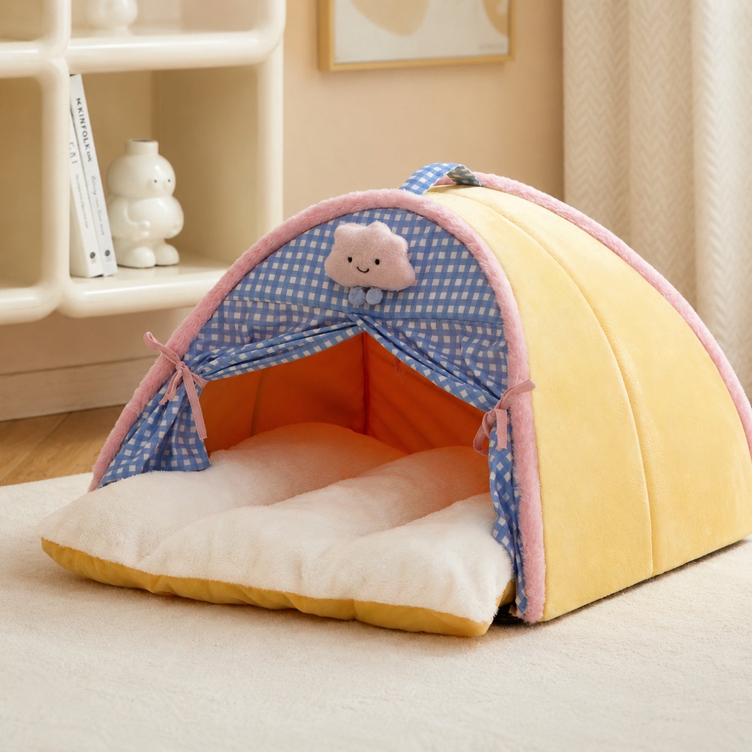 All Season Indoor Pet Tent | Washable Cosy | Cat & Dog Bed