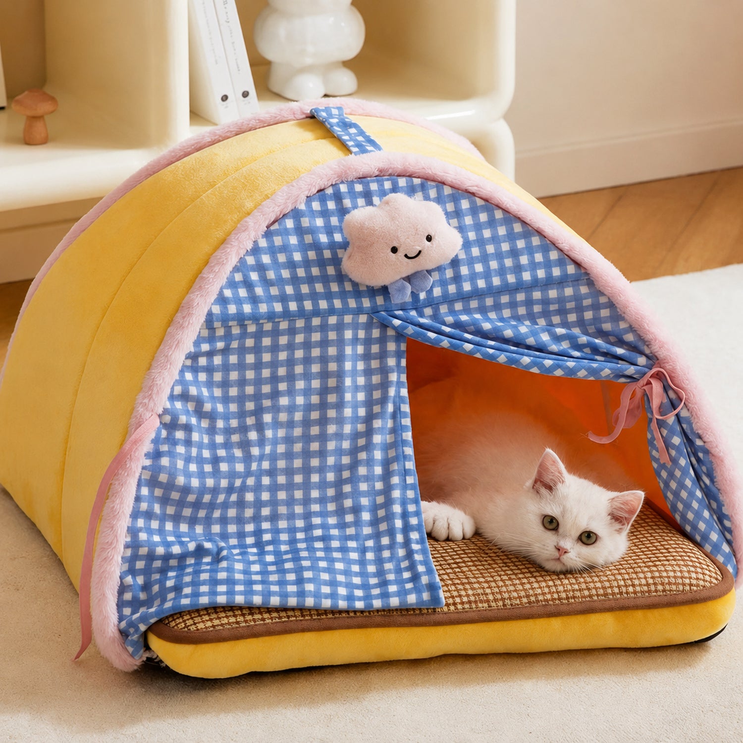 All Season Indoor Pet Tent | Washable Cosy | Cat & Dog Bed