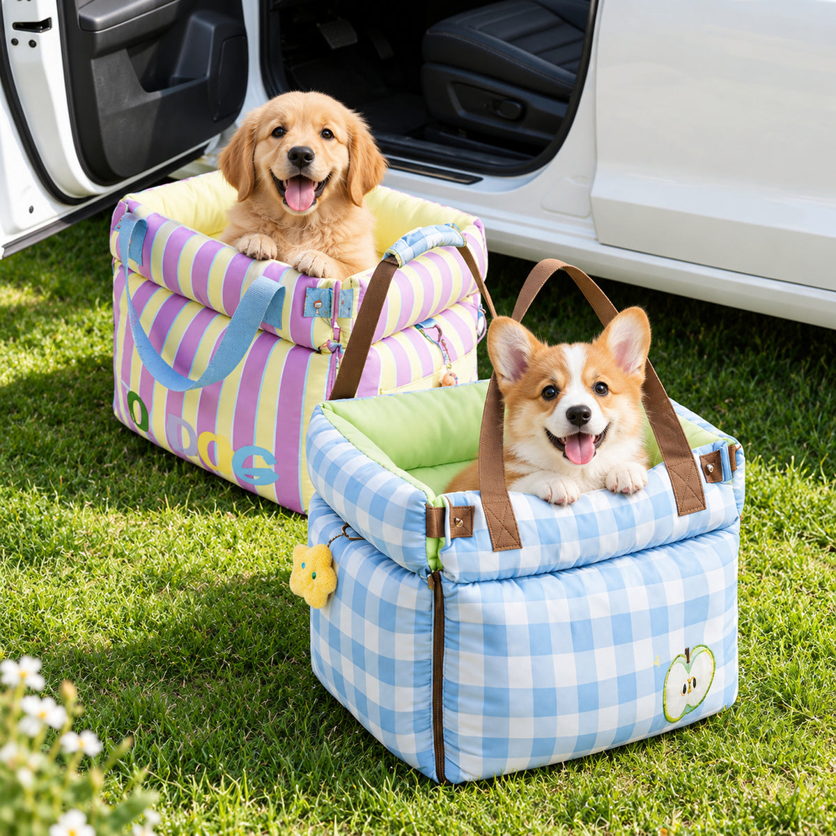 Joyride Dog Car Seat & Pet Carrier | Waterproof Travel Bed