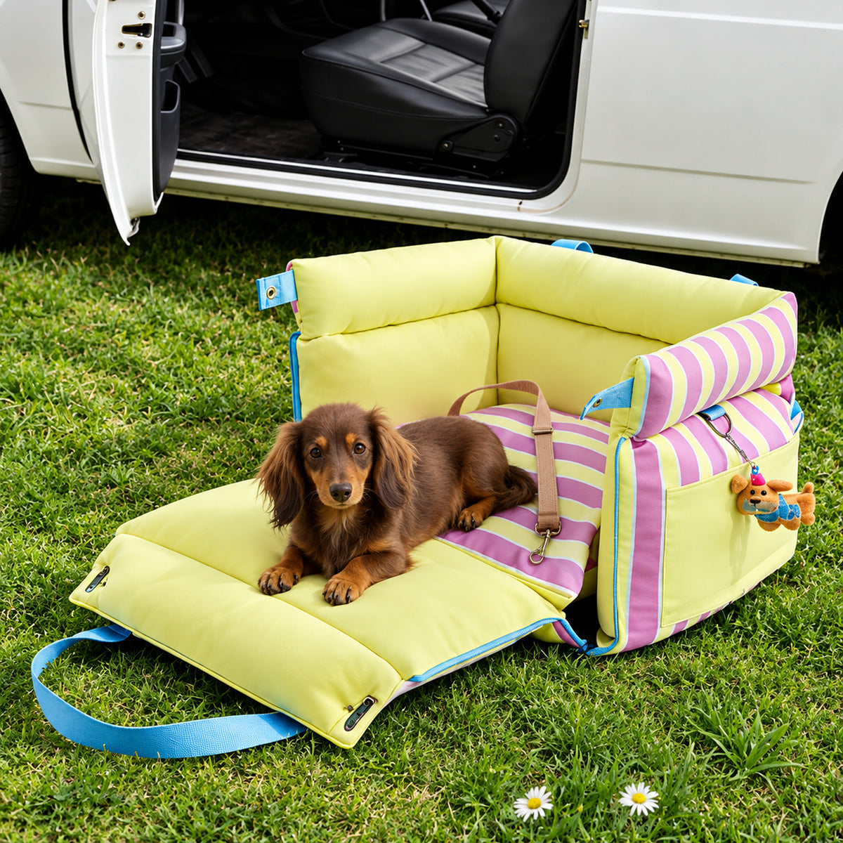 Joyride Dog Car Seat & Pet Carrier | Waterproof Travel Bed