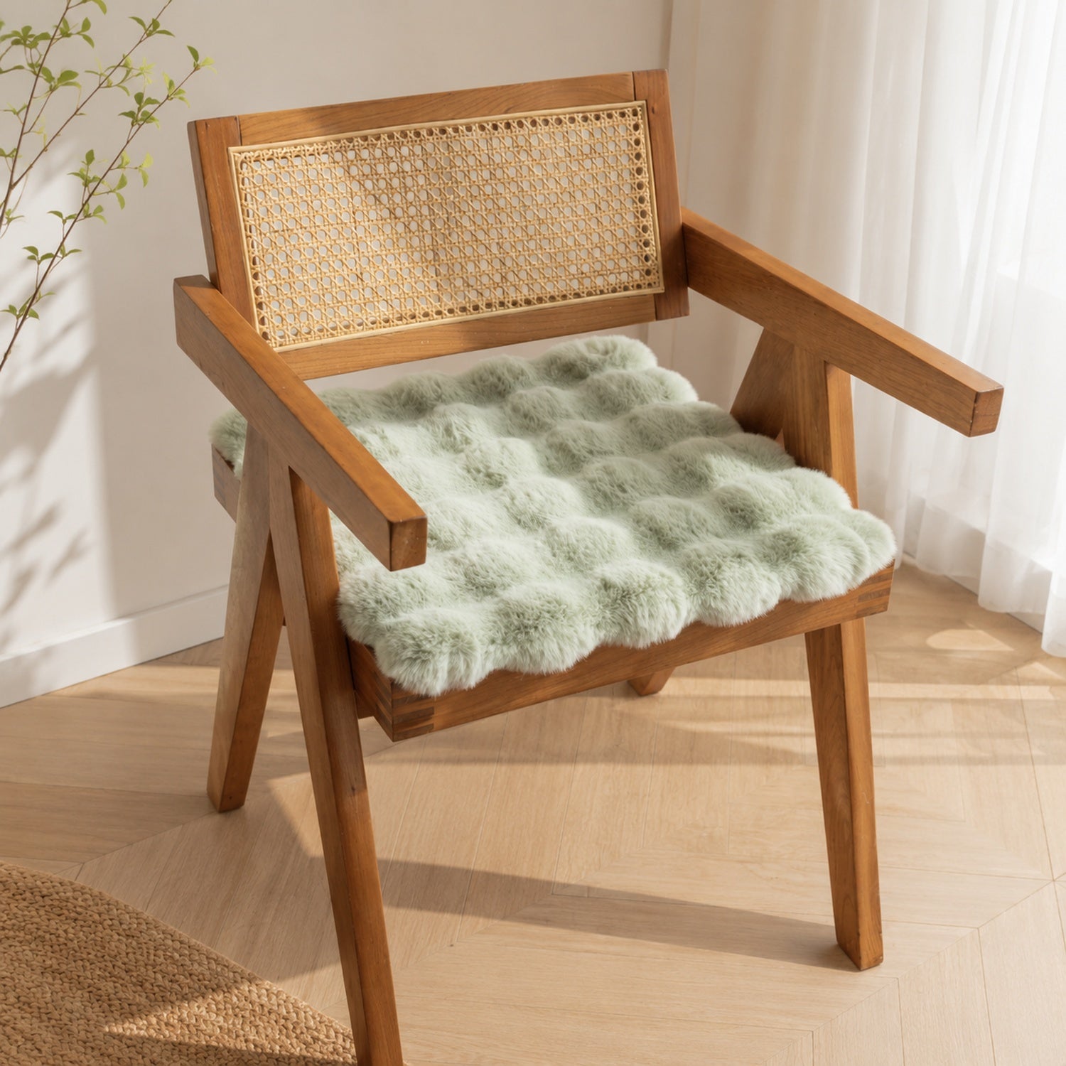 Plush Pet Mat | Soft Tufted Dog & Cat Cushion | Versatile Design