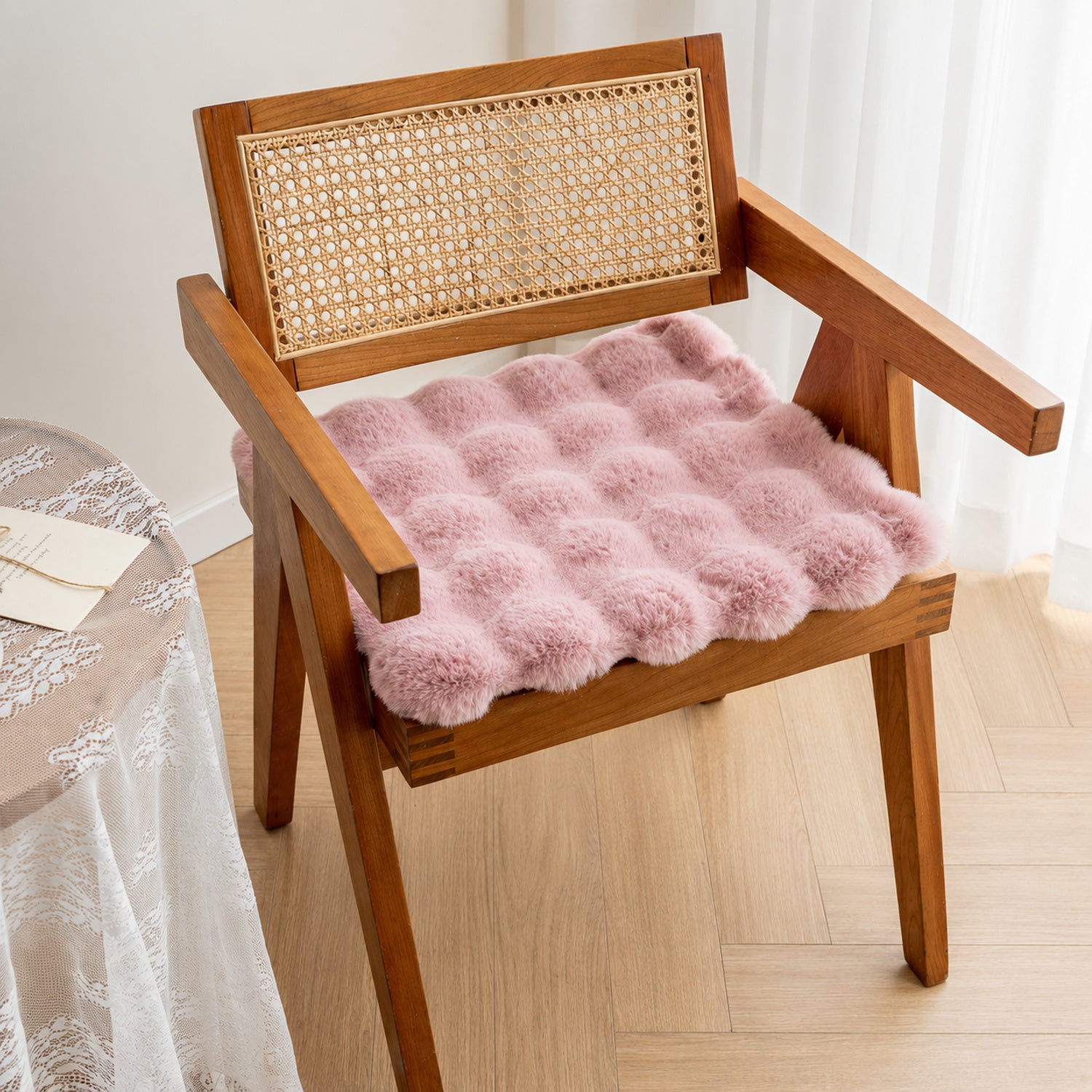 Plush Pet Mat | Soft Tufted Dog & Cat Cushion | Versatile Design