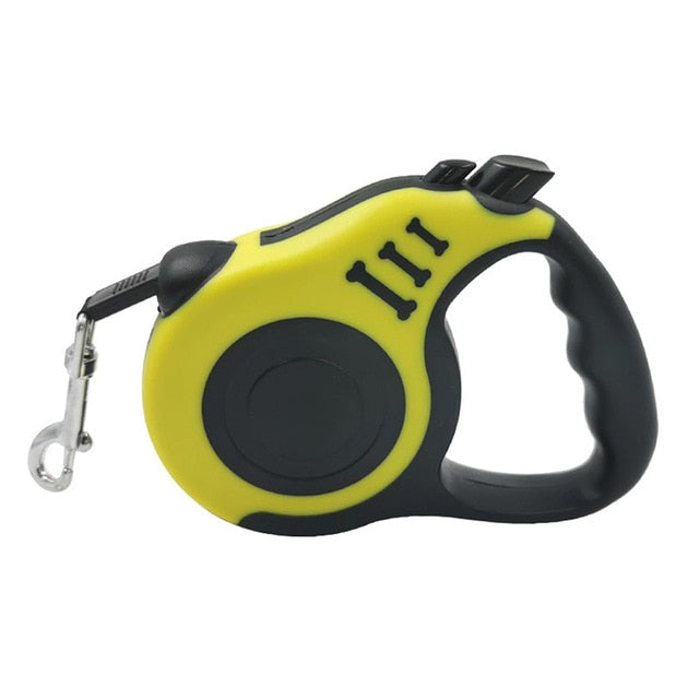 Retractable Dog Lead | 3m 5m Nylon Rope | Durable Extendable Design | For Small Medium Dogs | Woofing Deals