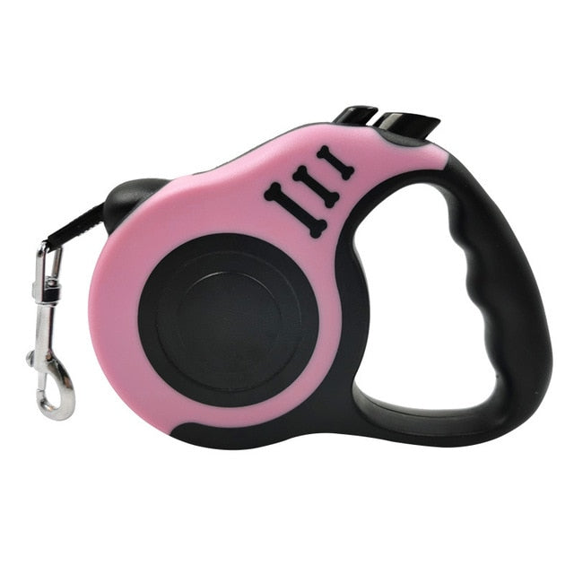 Retractable Dog Lead | 3m 5m Nylon Rope | Durable Extendable Design | For Small Medium Dogs | Woofing Deals