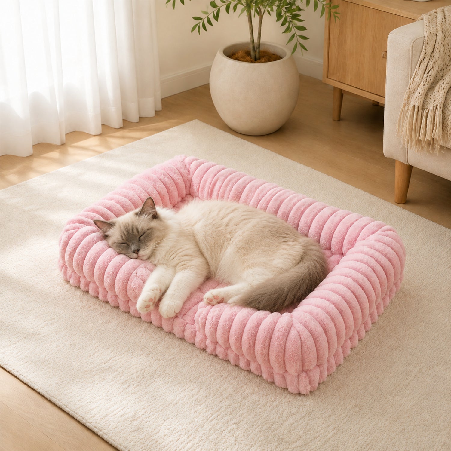 Orthopedic Dog Bed | Memory Foam Bolster Sofa Bed | Woofing Deals