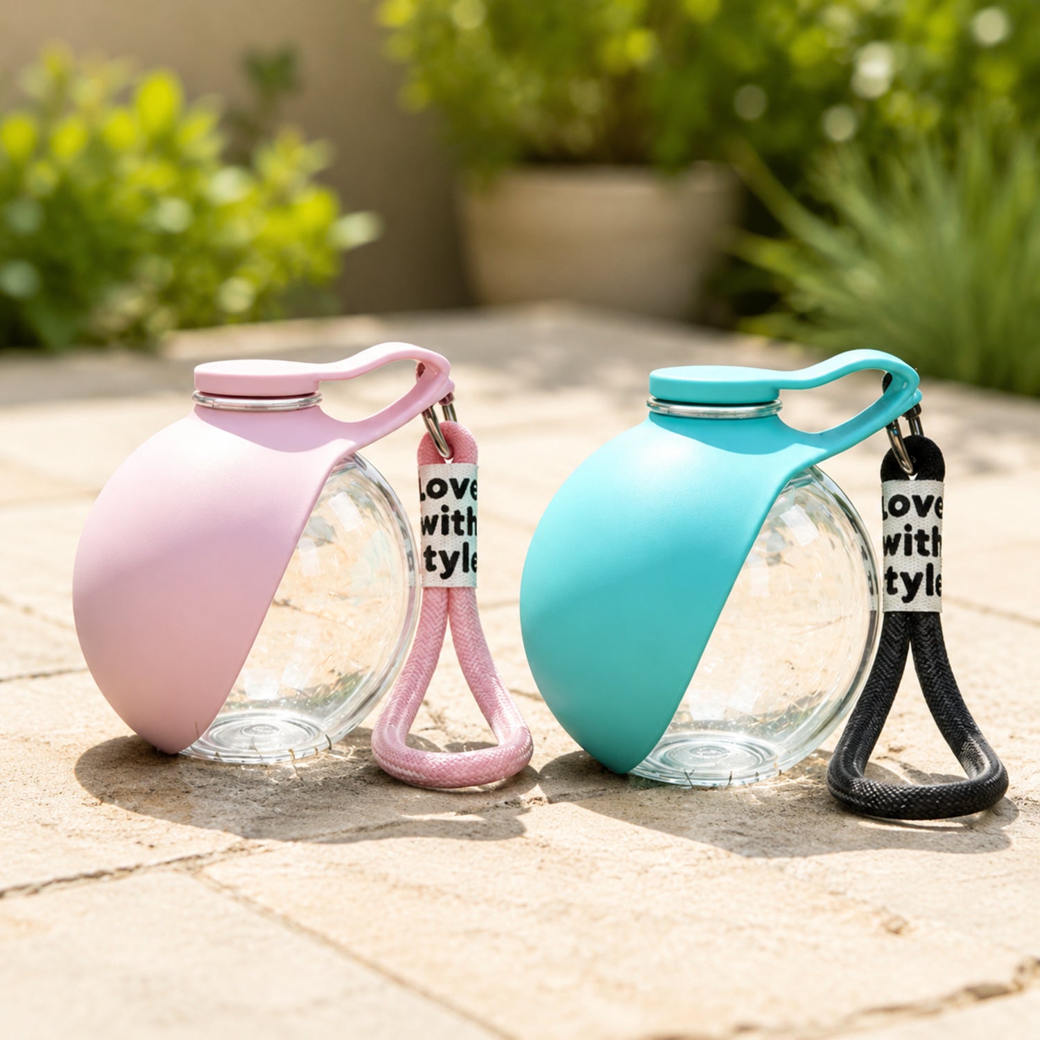 Foldable Dog Water Bottle | Collapsible Silicone Drinking Cup | 285 ml Capacity