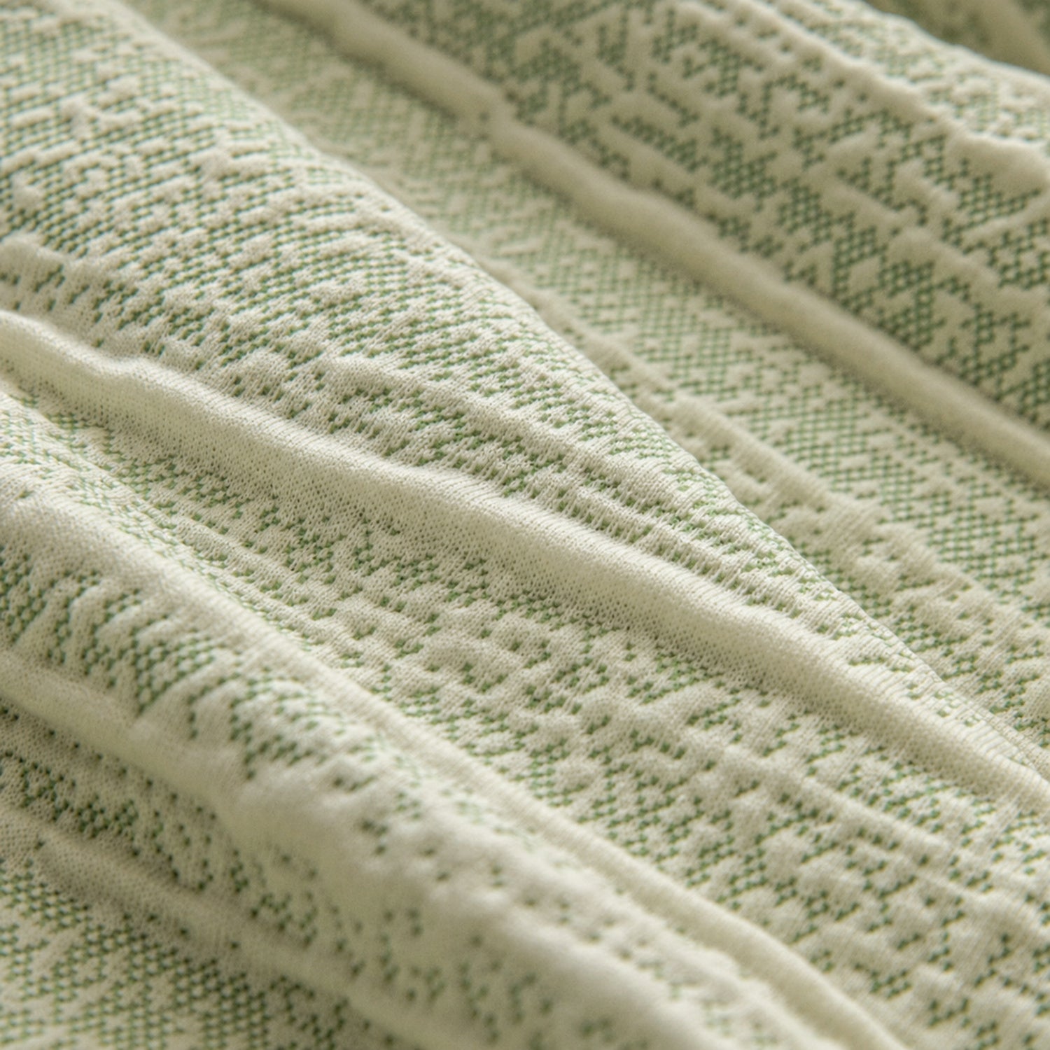 Striped Stretch Sofa Protector | Full-Coverage Anti-Scratch Machine-Washable Cover