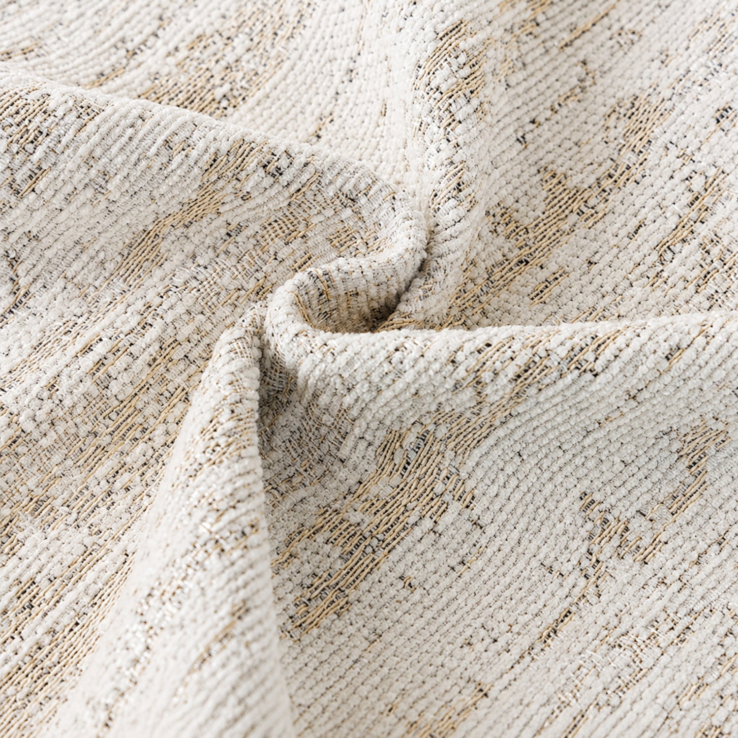 Ribbon Bow Chenille Sofa Throw | Machine-Washable All Season