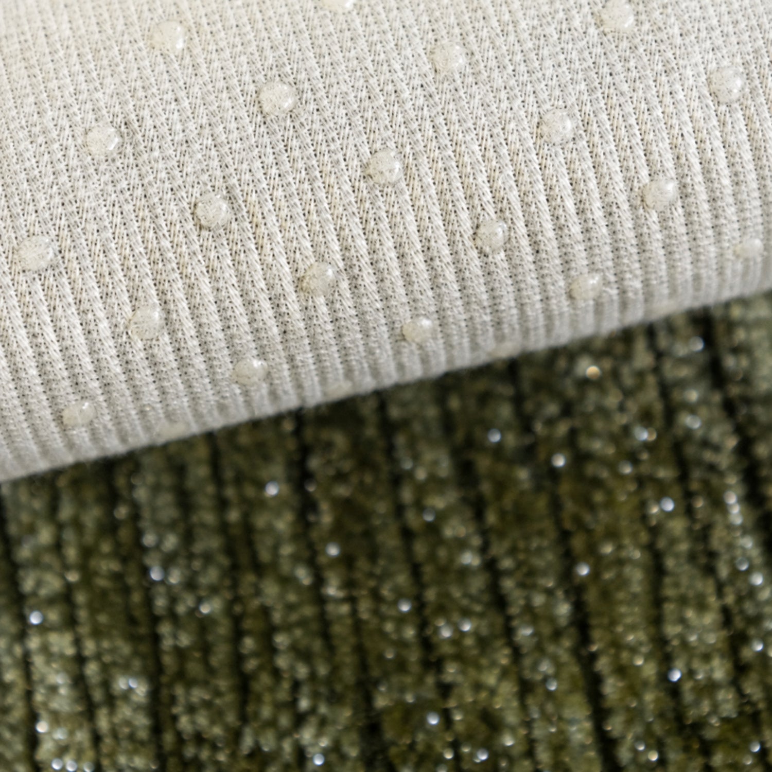 The Elowen Sofa Cover | Chenille | Elegant Tasselled Non-Slip