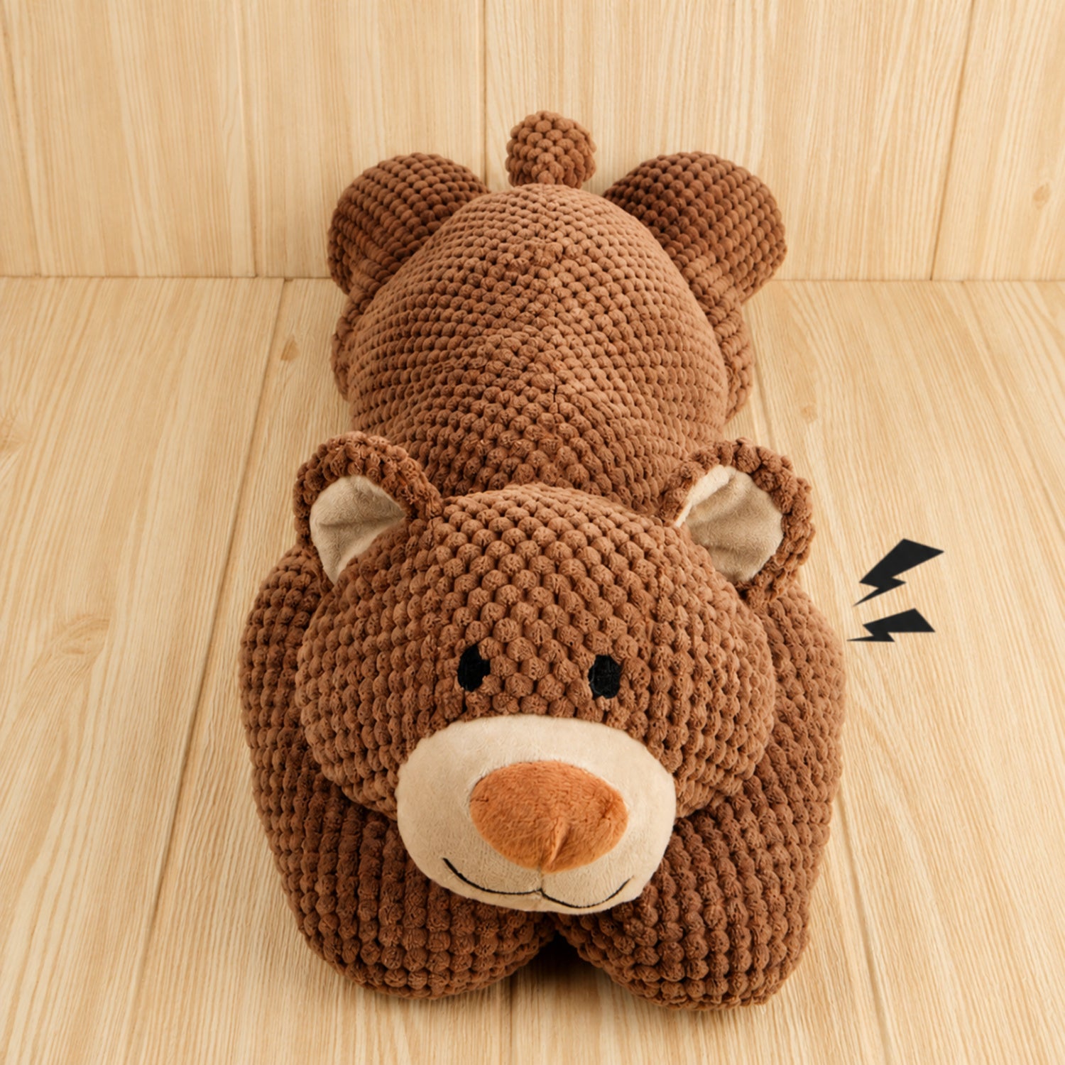 Teddy Bear Squeaky Pet Toy | Soft Plush Design for Dogs & Cats