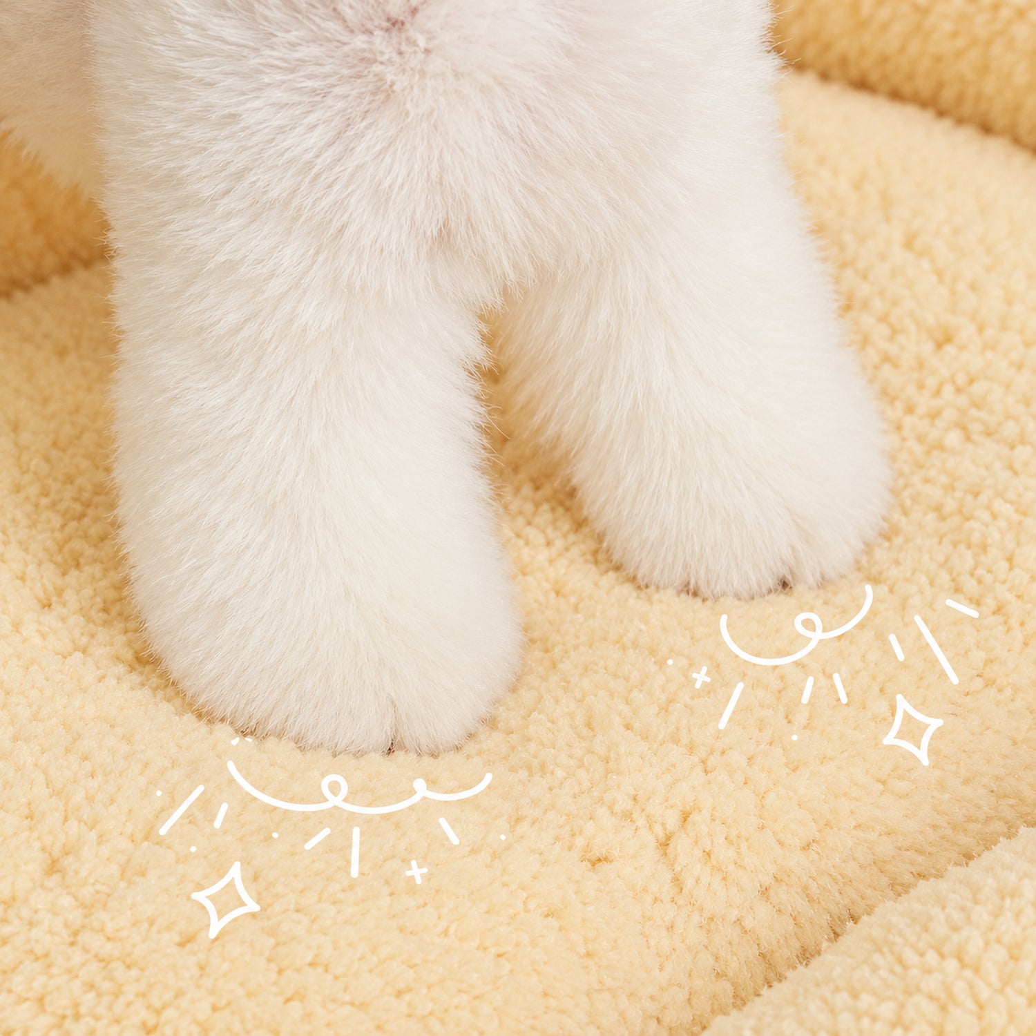 Apple Pet Bed | All-Season Plush Washable | Small Dogs & Cats