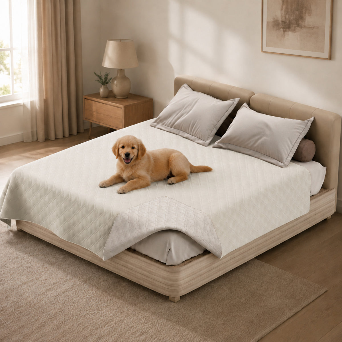 Water-Repellent Pet Blanket | Washable Mattress & Sofa Protector | Woofing Deals