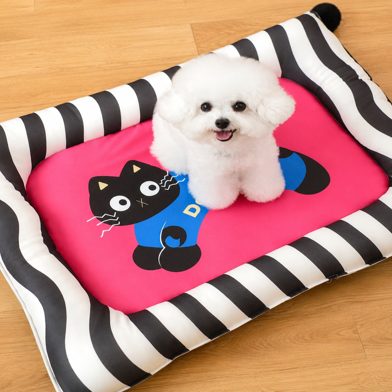 Playful Pals Pet Mat | Cotton Filled Waterproof Non-Slip | Dog & Cat Bed