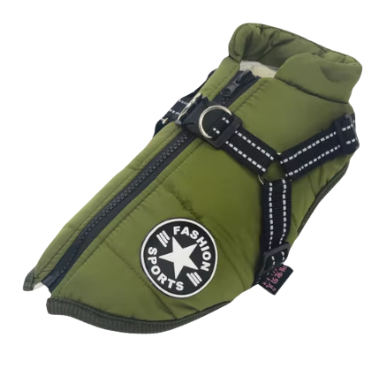 Waterproof Dog Jacket with Built-In Harness | Adjustable | Rain & Wind Protection | Sizes S–5XL | Woofing Deals