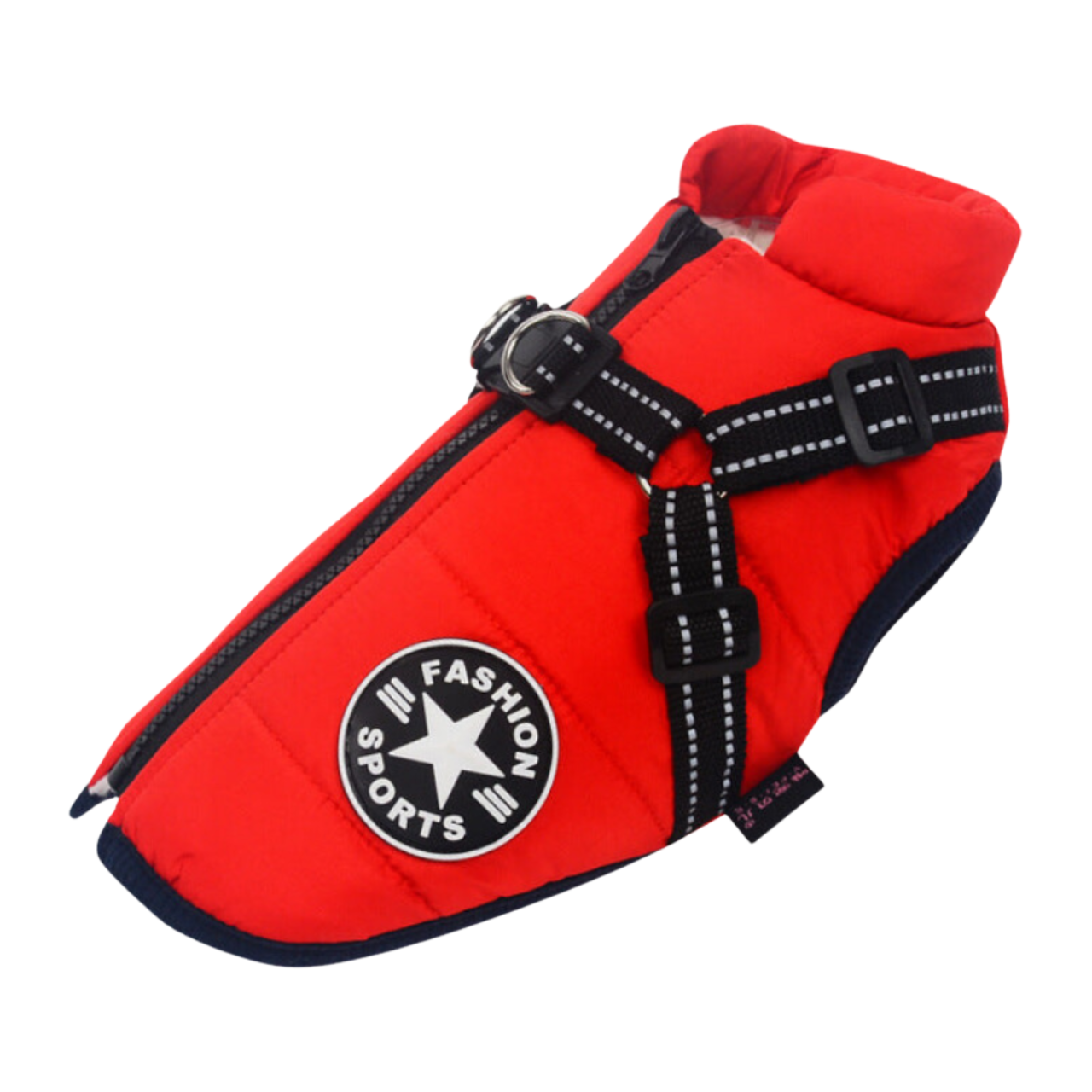 Waterproof Dog Jacket with Built-In Harness | Adjustable | Rain & Wind Protection | Sizes S–5XL | Woofing Deals