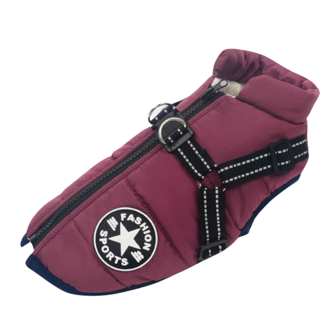 Waterproof Dog Jacket with Built-In Harness | Adjustable | Rain & Wind Protection | Sizes S–5XL | Woofing Deals